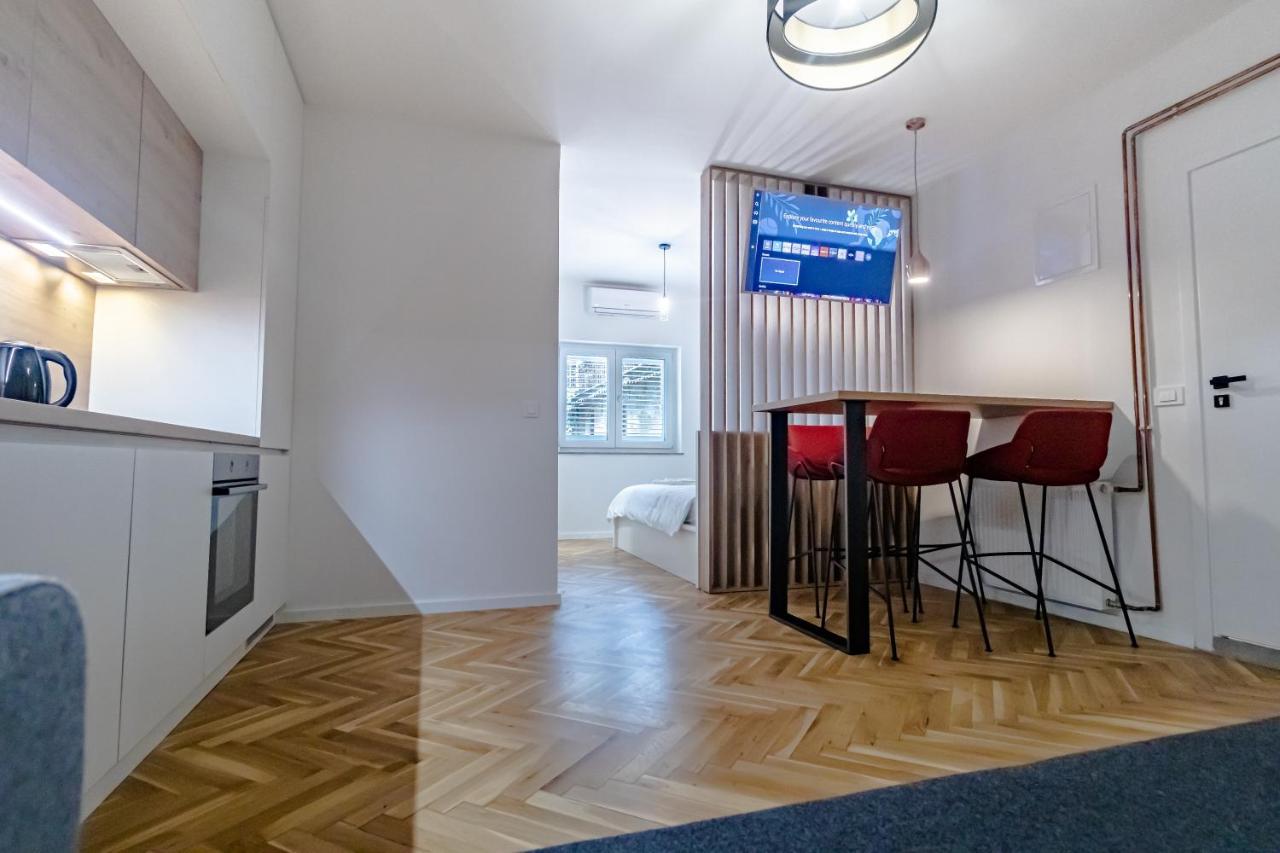 Tkalcha Studio Deluxe Apartman Zágráb Kültér fotó