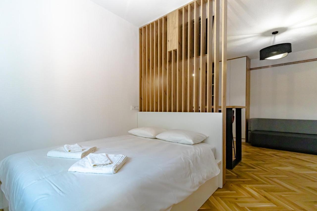 Tkalcha Studio Deluxe Apartman Zágráb Kültér fotó